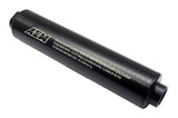 AEM Universal High Flow -10 AN Inline Black Fuel Filter AEM
