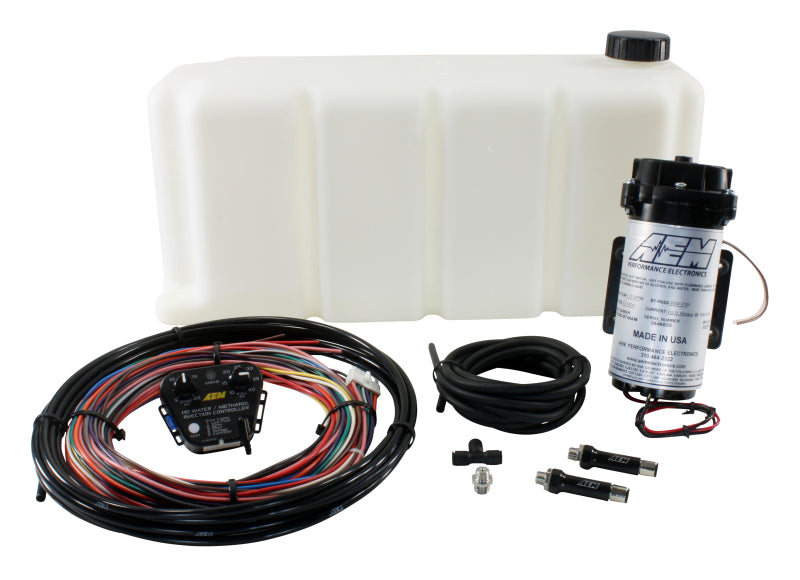 AEM V2 5 Gallon Diesel Water/Methanol Injection Kit (Internal Map) AEM Water Meth Kits  AXOPROS