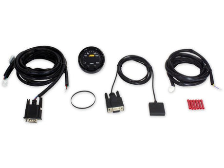 AEM X-Series 0-160 MPH Black Bezel w/ Black Face GPS Speedometer Gauge AEM