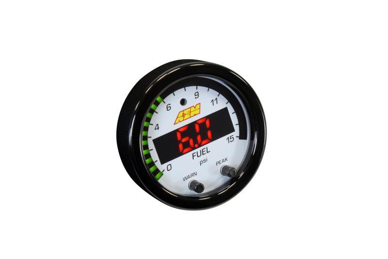 AEM X-Series Pressure 0-15psi Gauge Kit AEM