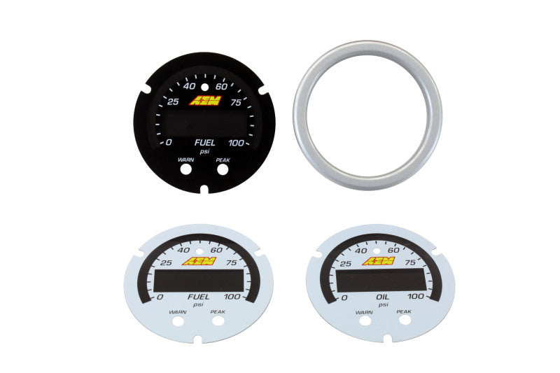 AEM X-Series Pressure Gauge Accessory Kit AEM Gauges  AXOPROS