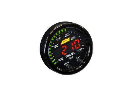 AEM X-Series Temperature 100-300F Gauge Kit (ONLY Black Bezel and Water Temp. Faceplate) AEM