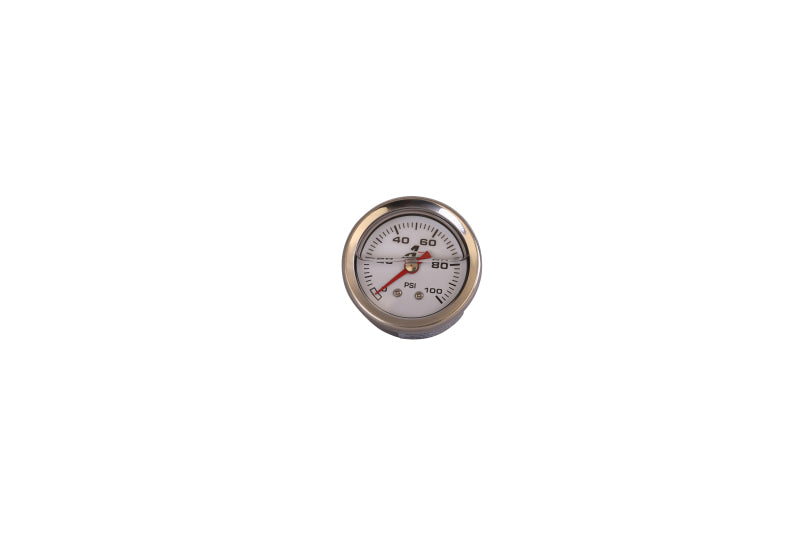 Aeromotive 0-100 PSI Fuel Pressure Gauge Aeromotive Gauges  AXOPROS