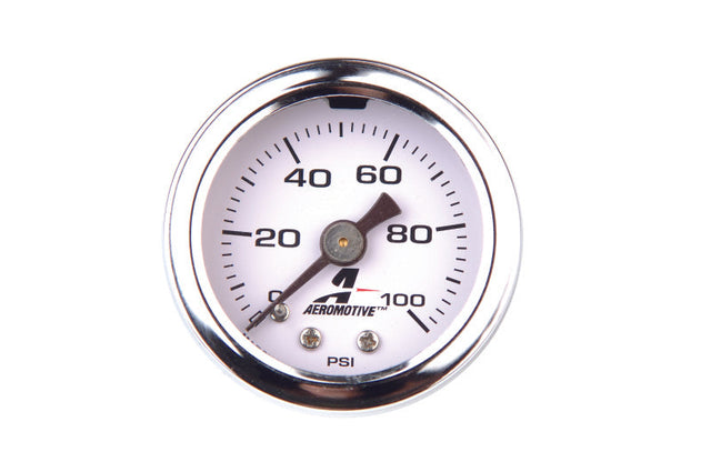 Aeromotive 0-100 PSI Fuel Pressure Gauge Aeromotive Gauges  AXOPROS