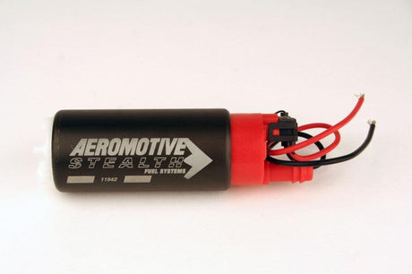 Aeromotive 340 Series Stealth In-Tank E85 Fuel Pump - Offset Inlet - Inlet Inline w/Outlet Aeromotive Fuel Pumps  AXOPROS