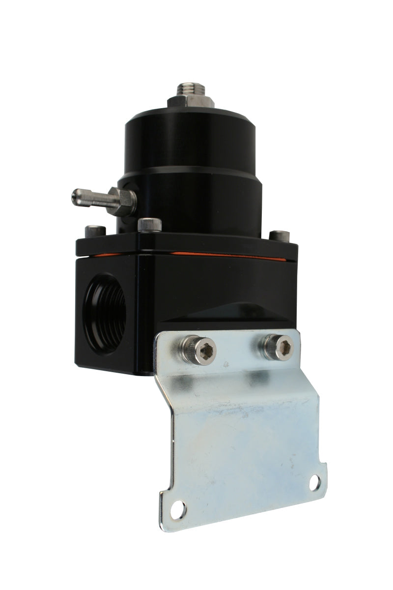 Aeromotive Adjustable EFI Regulator (2) -10 Inlet/-6 Return - Black Aeromotive Fuel Pressure Regulators  AXOPROS