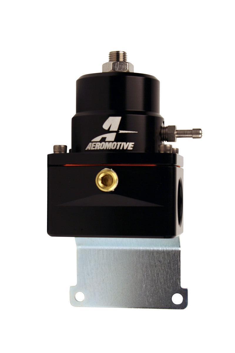 Aeromotive Adjustable EFI Regulator (2) -10 Inlet/-6 Return - Black Aeromotive Fuel Pressure Regulators  AXOPROS