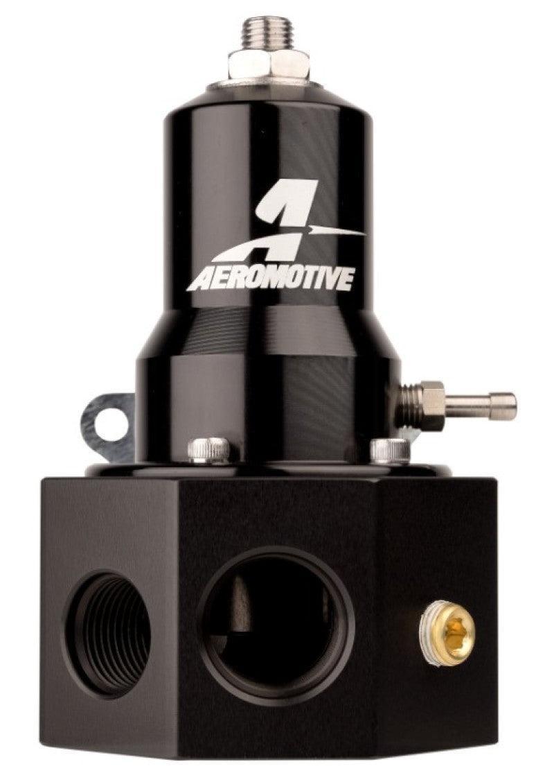 Aeromotive Adjustable Fuel Pressure Regulator 30-120PSI .313 Valve -3x -8 / 1x -10 Inlet -10 Return Aeromotive Fuel Pressure Regulators  AXOPROS