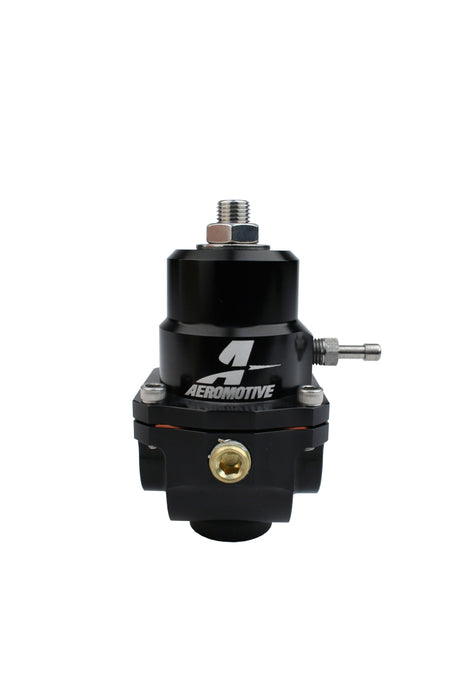 Aeromotive Adjustable Regulator - 35-75PSI - .188 Valve - (2) -08 Inlets/-08 Return Aeromotive Fuel Pressure Regulators  AXOPROS