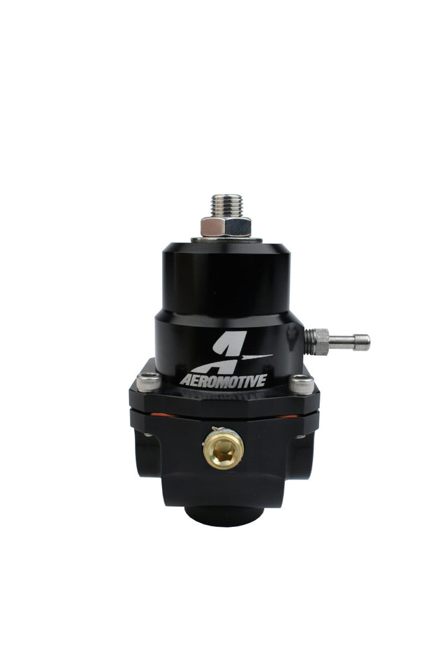 Aeromotive Adjustable Regulator - 35-75PSI - .188 Valve - (2) -08 Inlets/-08 Return Aeromotive Fuel Pressure Regulators  AXOPROS