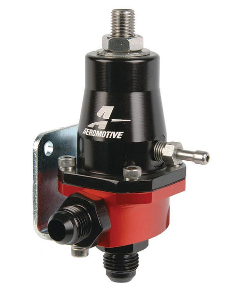 Aeromotive Compact Billet Adjustable EFI Regulator - (1) AN-6 Male Inlet and Return Aeromotive Fuel Pressure Regulators  AXOPROS