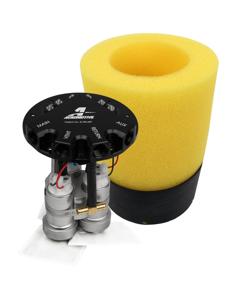 Aeromotive Fuel Pump - Phantom Trifekta Universal In-Tank - 450lph - 6-10in Depth Aeromotive Fuel Pumps  AXOPROS
