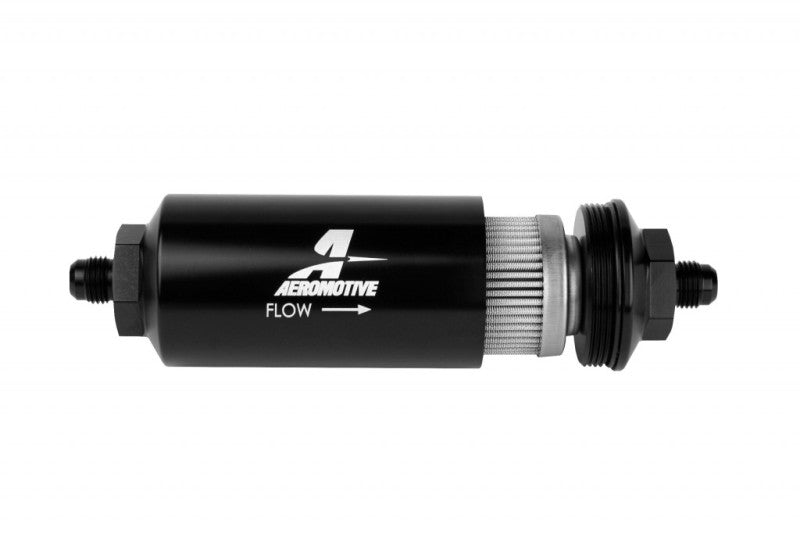 Aeromotive In-Line Filter - (AN-06 Male) 100 Micron Stainless Steel Element Aeromotive Fuel Filters  AXOPROS
