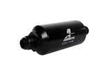 Aeromotive In-Line Filter - (AN-10) 100 Micron Stainless Steel Element Black Anodize Finish Aeromotive Fuel Filters  AXOPROS