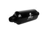 Aeromotive In-Line Filter - (AN-10) 100 Micron Stainless Steel Element Black Anodize Finish Aeromotive Fuel Filters  AXOPROS