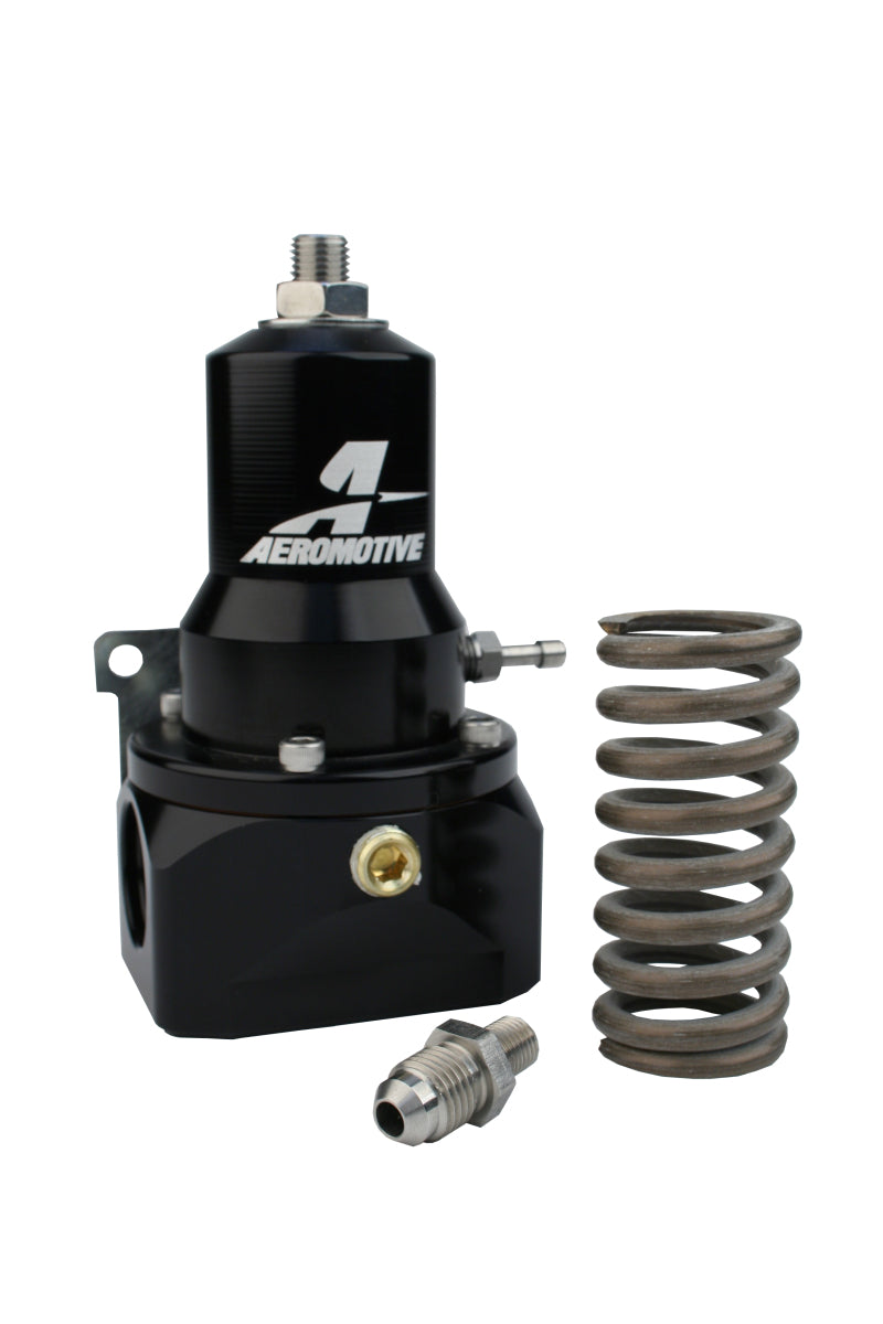 Aeromotive Regulator - 30-120 PSI - .313 Valve - 2x AN-10 Inlets / AN-10 Bypass Aeromotive Fuel Pressure Regulators  AXOPROS