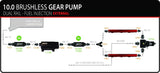 Aeromotive TVS In-Line Brushless Spur 10.0 External Fuel Pump Aeromotive Fuel Pumps  AXOPROS
