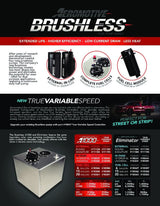 Aeromotive Variable Speed Controlled Fuel Pump - In-line - Signature Brushless A1000 Aeromotive Fuel Pumps  AXOPROS