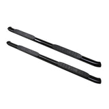 Westin 2019 Chevrolet Silverado/Sierra 1500 Crew Cab Non LD PRO TRAXX 4 Oval Nerf Step Bars - Black Westin Nerf Bars  AXOPROS