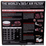 K&N X-Stream Top Filter Red 11in / 5.125in Neck Flange / 3.5in Height K&N Engineering Air Filters - Universal Fit  AXOPROS
