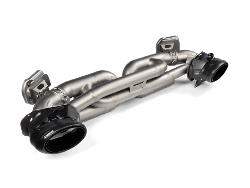 Akrapovic 20-21 Porsche 911 Turbo/Turbo S (992) Slip-On Race Line (Titanium) (REQUIRES TIPS) Akrapovic Muffler  AXOPROS