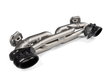 Akrapovic 20-21 Porsche 911 Turbo/Turbo S (992) Tail Pipe Set (Titanium) - Black Akrapovic Tips  AXOPROS
