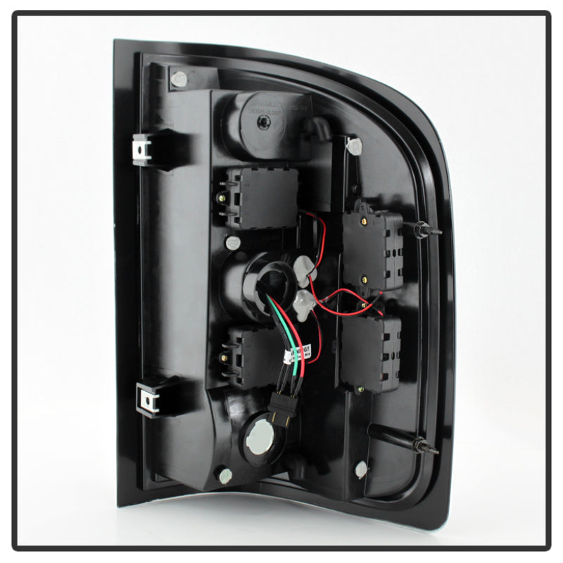 Spyder Chevy Silverado 07-13 LED Tail Lights Blk ALT-YD-CS07-LED-BK SPYDER Tail Lights  AXOPROS