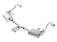 Borla 14-15 Porsche Cayman/Boxster (981) RWD 2Dr Dual Center Rear Exit Catback 4in Tip Exhaust Sys Borla Catback  AXOPROS