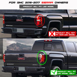 Spyder GMC Sierra 2016-2017 Light Bar LED Tail Lights - Black ALT-YD-GS16-LED-BK SPYDER Tail Lights  AXOPROS