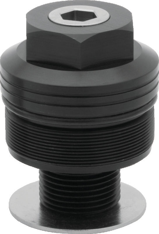 Burly Brand 49mm Fork Preload Adjuster - Black Burly Brand Preload Adjusters  AXOPROS