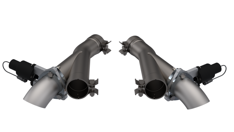 2012-2022 Jeep Grand Cherokee SRT Trackhawk Dodge Durango SRT QTP Aggressor Cutout Pipes QTP Exhaust Cutouts  AXOPROS