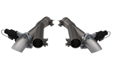 2012-2022 Jeep Grand Cherokee SRT Trackhawk Dodge Durango SRT QTP Aggressor Cutout Pipes QTP Exhaust Cutouts  AXOPROS