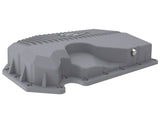 aFe 05-19 VW 1.8L/2.0L w/o Oil Sensor Engine Oil Pan Raw POWER Street Series w/ Machined Fins aFe Diff Covers  AXOPROS
