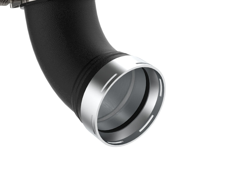 aFe 06-10 GM Diesel Trucks V8 6.6L BladeRunner Aluminum Hot & Cold Charge Pipe Kit - Black aFe Intercoolers  AXOPROS