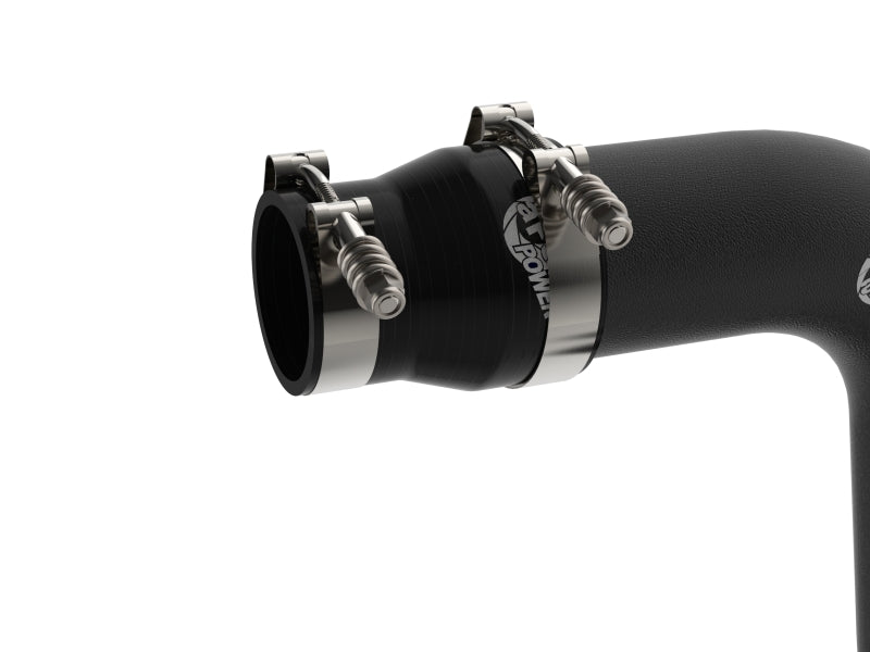 aFe 06-10 GM Diesel Trucks V8 6.6L BladeRunner Aluminum Hot & Cold Charge Pipe Kit - Black aFe Intercoolers  AXOPROS