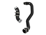 aFe 06-10 GM Diesel Trucks V8 6.6L BladeRunner Aluminum Hot & Cold Charge Pipe Kit - Black aFe Intercoolers  AXOPROS