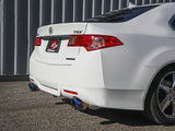 aFe 09-14 Acura TSX L4 2.4L Takeda 2-1/2in to 2-1/4in 304 SS Cat-Back Exhaust System w/BlueFlame Tip aFe Catback  AXOPROS