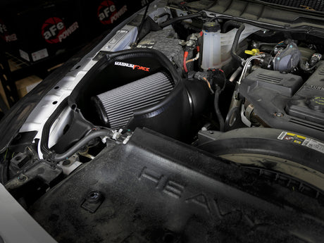 aFe 13-18 Dodge L6 6.7L Diesel Trucks MagnumFORCE Stage-2 Intake PRO Dry S Filter aFe Cold Air Intakes  AXOPROS
