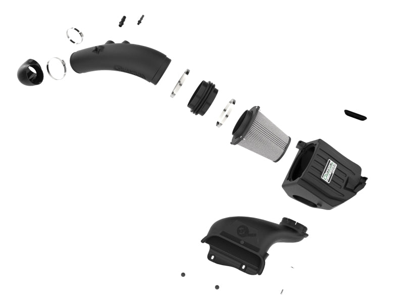 aFe 15-20 Ford F-150 Quantum Cold Air Intake System w/ Pro Dry S Filter aFe Air Intake Components  AXOPROS