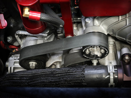 aFe 15-23 Dodge Challenger / 15-23 Dodge Charger SRT Hellcat 2.65in Supercharger Power Pulley Kit aFe Pulleys - Crank, Underdrive  AXOPROS