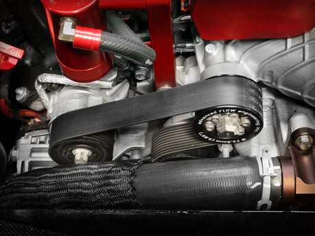 aFe 15-23 Dodge Challenger / 15-23 Dodge Charger SRT Hellcat 2.85in Supercharger Power Pulley Kit aFe Pulleys - Crank, Underdrive  AXOPROS