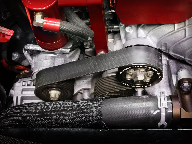 aFe 15-23 Dodge Challenger / 15-23 Dodge Charger SRT Hellcat 3.10in Supercharger Power Pulley Kit aFe Pulleys - Crank, Underdrive  AXOPROS