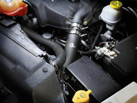 aFe 16-19 RAM 1500 V6 3.0L (TD) BladeRunner 3in Aluminum Hot & Cold Charge Pipe Kit - Black aFe Intercoolers  AXOPROS