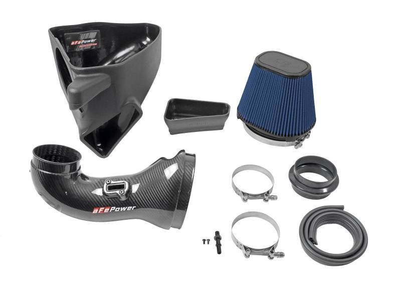 aFe 17-12 Chevrolet Camaro ZL1 (6.2L-V8) Track Series Carbon Fiber CAI System w/ Pro 5R Filters aFe Cold Air Intakes  AXOPROS