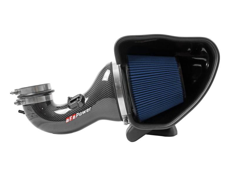 aFe 17-12 Chevrolet Camaro ZL1 (6.2L-V8) Track Series Carbon Fiber CAI System w/ Pro 5R Filters aFe Cold Air Intakes  AXOPROS