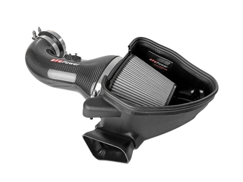 aFe 17-12 Chevrolet Camaro ZL1 (6.2L-V8) Track Series Carbon Fiber CAI System w/ Pro-DRY S Filters aFe Cold Air Intakes  AXOPROS