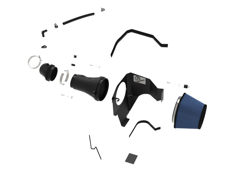 aFe 17-18 Dodge Challenger/Charger Magnum FORCE Stage-2XP Cold Air Intake System w/Pro DRY S- Black aFe Cold Air Intakes  AXOPROS