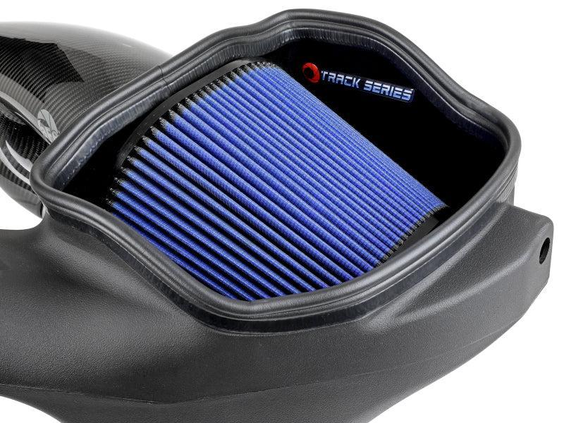 aFe 17-20 Ford F-150/Raptor Track Series Carbon Fiber Cold Air Intake System With Pro 5R Filters aFe Cold Air Intakes  AXOPROS