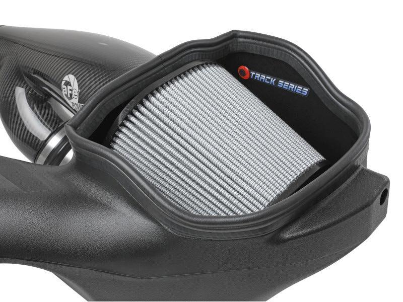 aFe 17-20 Ford F-150/Raptor Track Series Carbon Fiber Cold Air Intake System With Pro DRY S Filters aFe Cold Air Intakes  AXOPROS