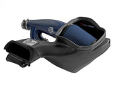 aFe 17-24 Ford F-150 Track Series Blue Kevlar Carbon Fiber C/A Intake System w/Black Pro 5R Filter aFe Cold Air Intakes  AXOPROS